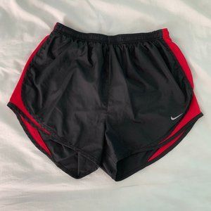 Pink and Black Nike Tempo Shorts - M